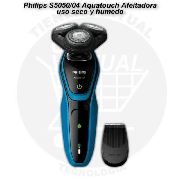 Afeitadora uso seco y húmedo Philips S5050/04 Aquatouch