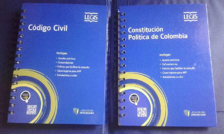 Código Civil y Constitución política de Colombia LEGIS