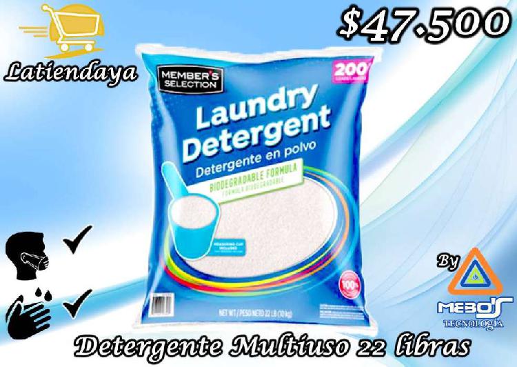 Detergente multiuso 22 libras apto para lavadora