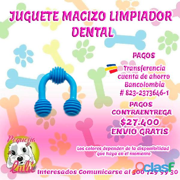 JUGUETE PARA PERROS DENTAL