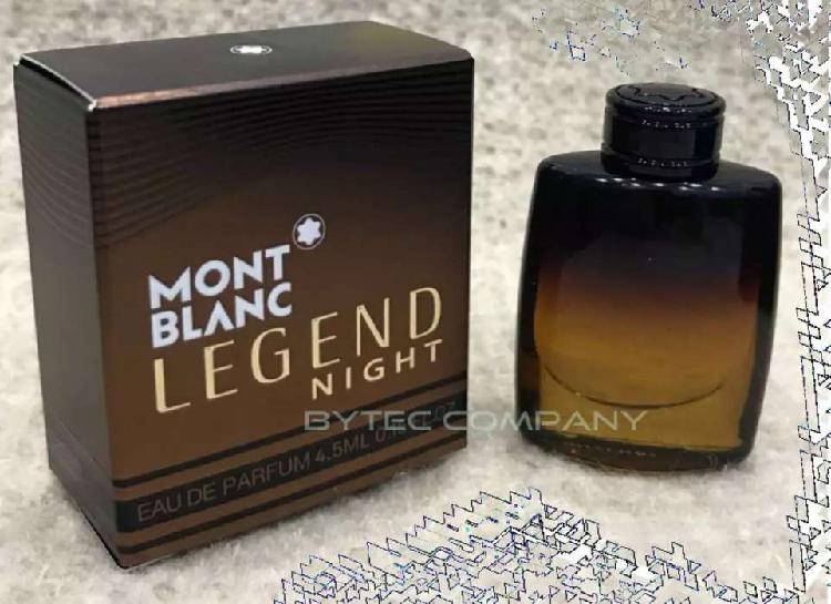 Loción mont blanc legend night