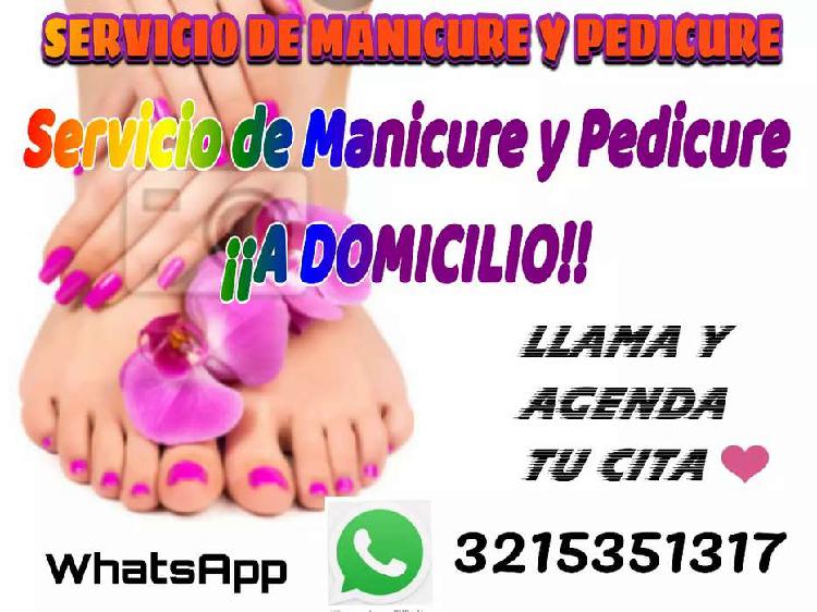 Manicure y Pedicure a domicilio en la ciudad de Popayán