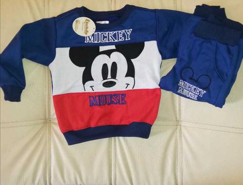 Sudadera Para Niño Y Niña Mickey Mouse Talla 2-4-6-8.