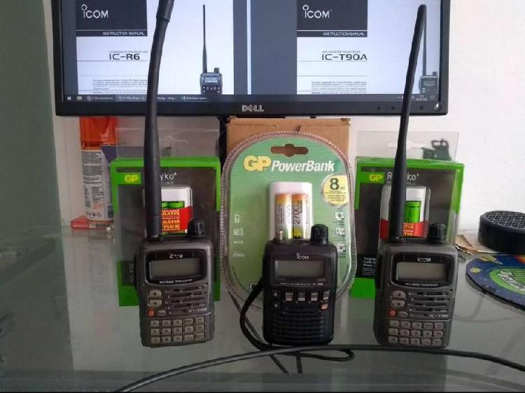 radiotelefonos walkie talkie escaner Icom