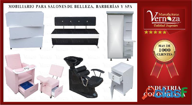 (1) NUEVO Y DE CALIDAD MOBILIARIO PARA PELUQUERIAS EXITOSAS