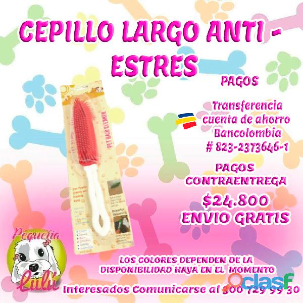 CEPILLO PARA PERROS ANTIESTRES