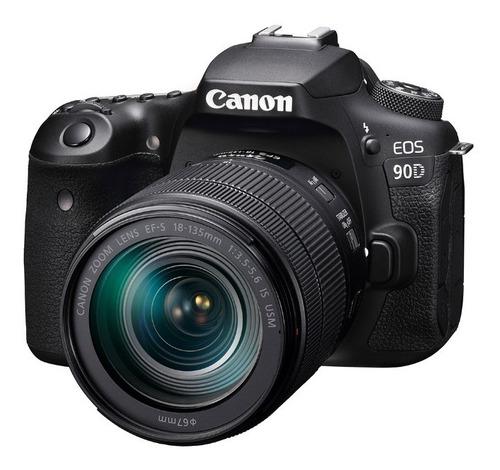 Camara Canon Eos 90d +lente 18-135 Is Usm