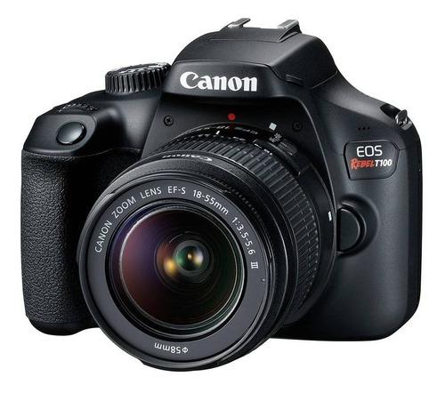 Camara Canon Eos Rebel T100+18-55+bolso+ 16gb+75-300+tripode
