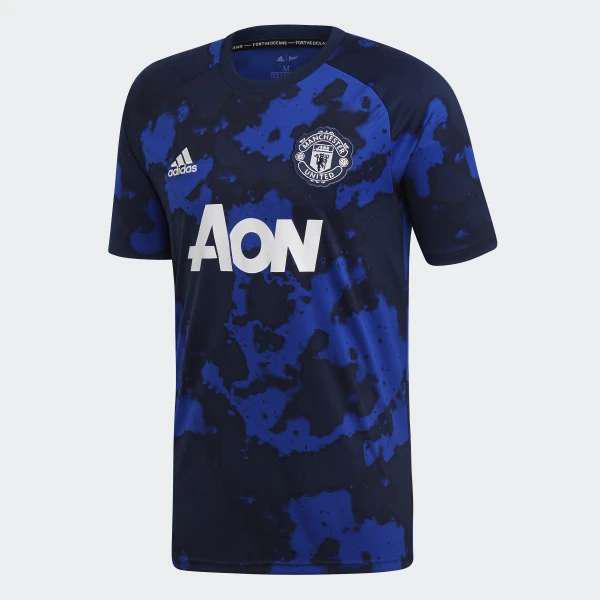 Camiseta Manchester United Pre-match Jersey-blue Original