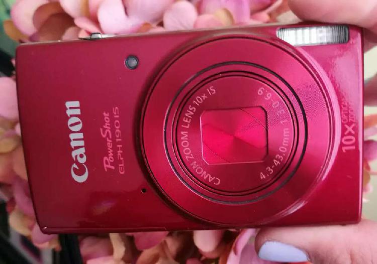 Canon Power Shot ELPH 190 IS, color Rojo