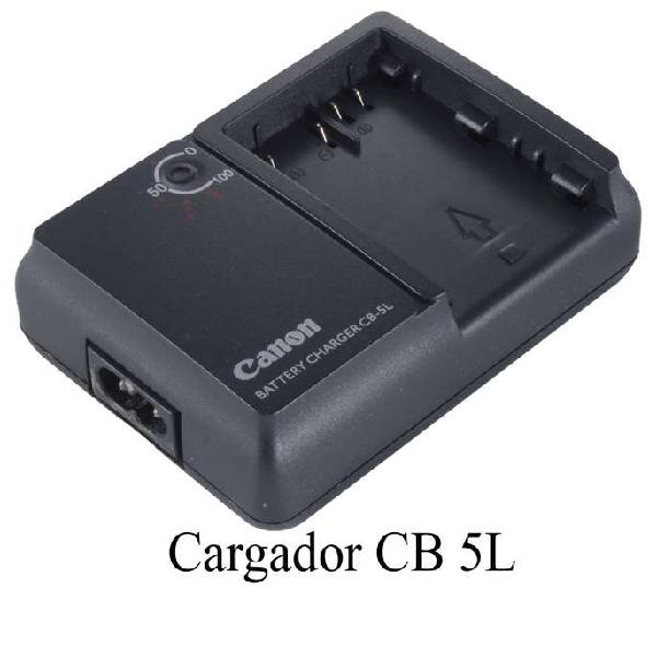 Cargador Cb 5l Para Canon 20d, 30d, 40d, 50d, 5d Bat Bp 511