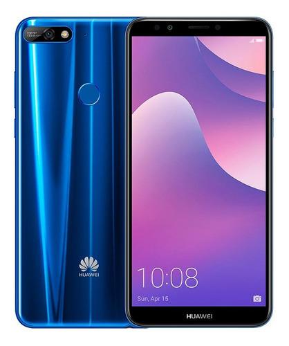 Celular Huawei Y7 2018 Azul (Reacondicionado)