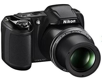 Cámara Digital Nikon Coolpix L340 20.2mp Con Zoom Óptico