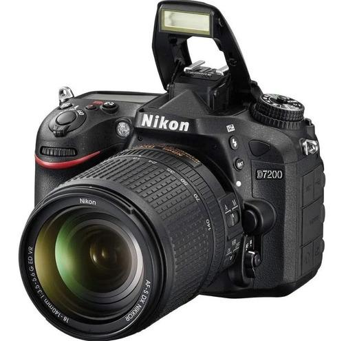 Cámara Digital Nikon D7200 Dual Zoom Con Accesorios