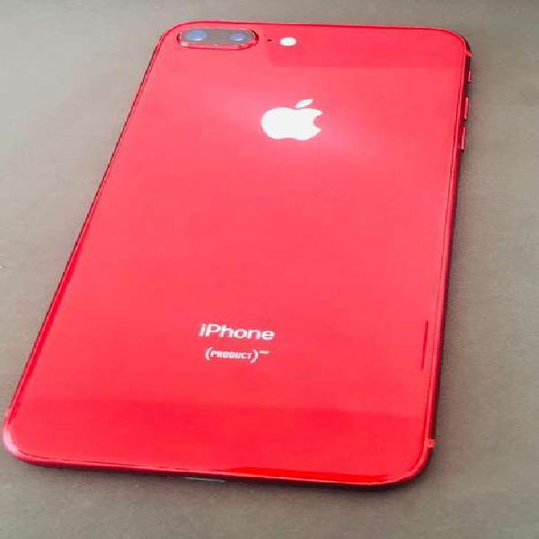 Como nuevo iphone 8 plus rojo de 64 gb