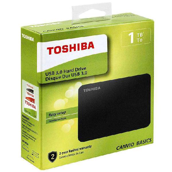 Disco Duro Externo 1Tb Toshiba Original Canvio Garantía