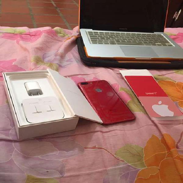 Iphone 7 plus red rojo 256G