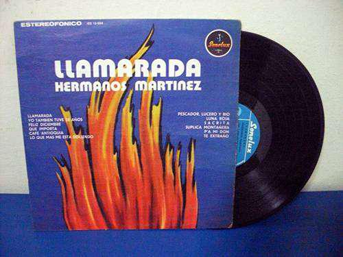 LP Vinilo "Llamarada" - Hermanos Martínez