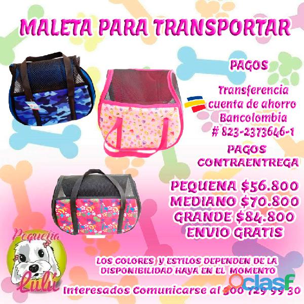 MALETA PARA PERROS