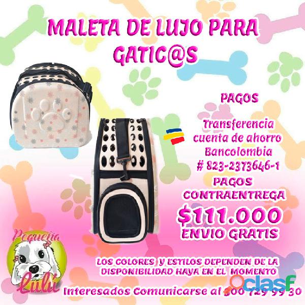 MALETA PARA PERROS FINA