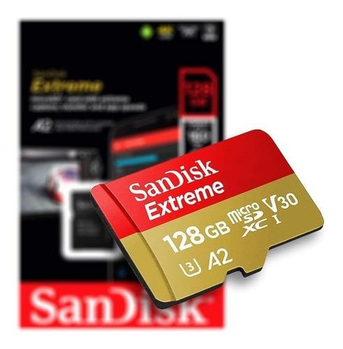 Memoria Micro Sd Sandisk Extreme 128gb U3 A2 4k