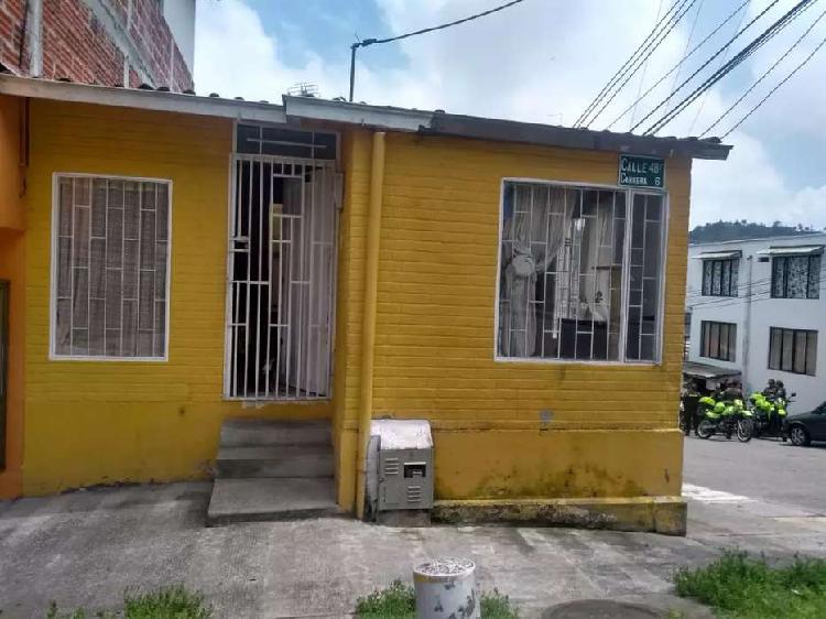 Se vende casa esquinera en bengala