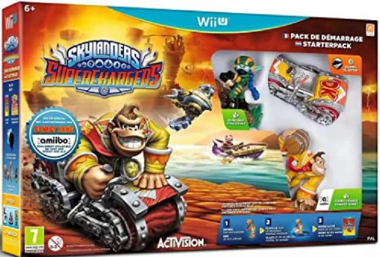 Skylanders superchargers Wii U donkey Kong amiibo