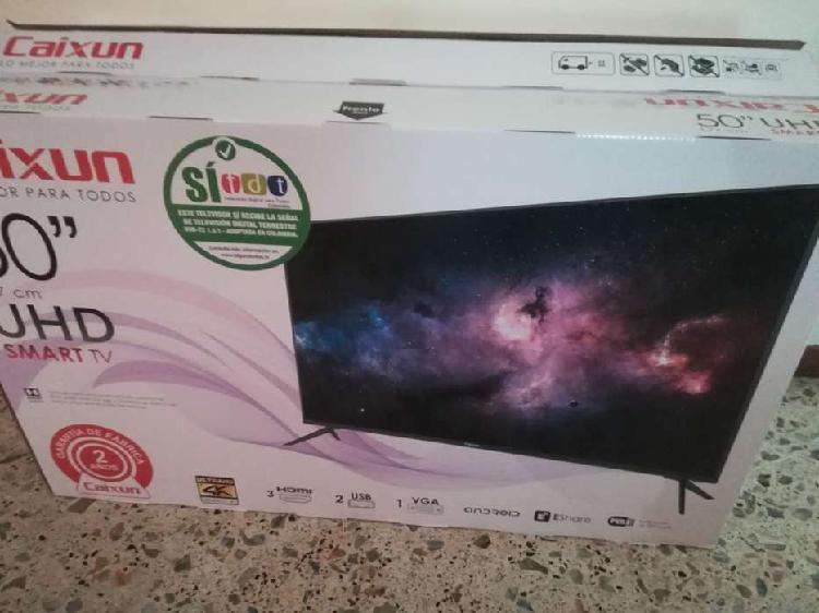 smart tv 50 pulgadas 4k nuevo y con dos años de garantia