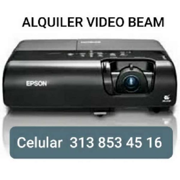 Alquiler video beam