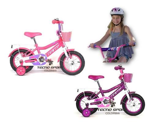 Bicicleta Niña Gw Rin 12 Fairy Con Accesorios