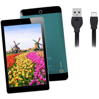 Combo Tablet 7" Krono 7031 Verde + Cable wk fast 2000 micro