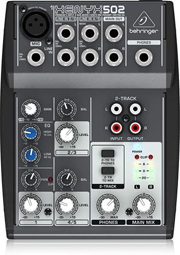 Mixer Consola Behringer Xenyx 502 Mezclador Audio Behringer