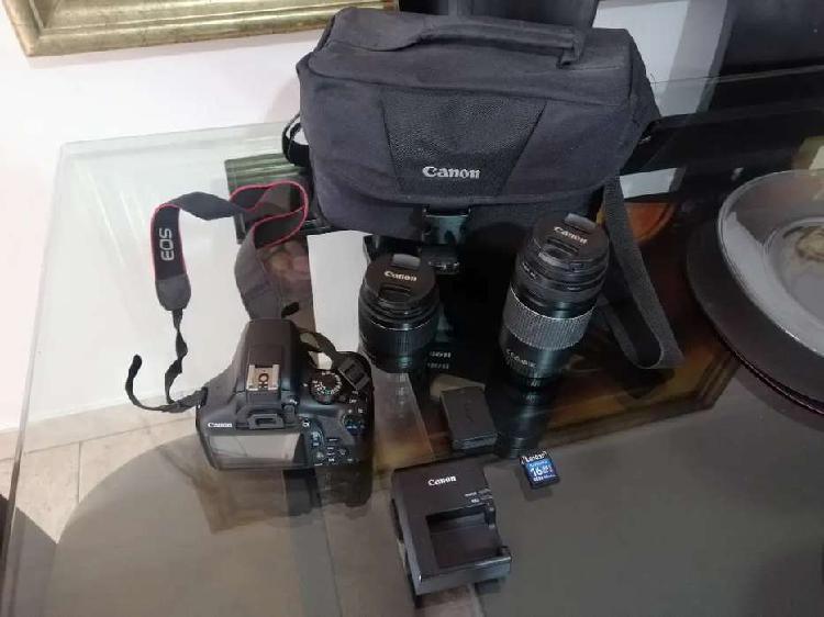 Se vende cámara Canon Eos Rebel T6