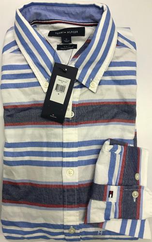 Tommy Hilfiger Camisa Manga Larga 100% Original Talla Xxl