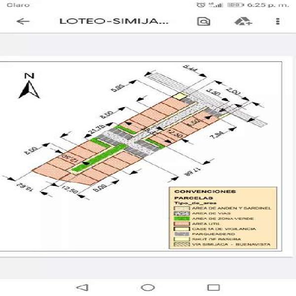 Vendo Lote, Simijaca