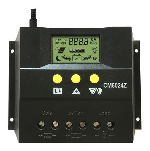 Controlador Regulador De Carga Panel Solar Usb Pwm 60 Amp