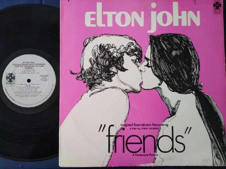 Elton Jhon Lp Vinilos Printed Usa. Todos