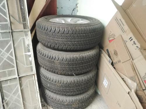 Llantas Para Toyota Nuevas Dunlop R17/265 Con Rines De Lujo