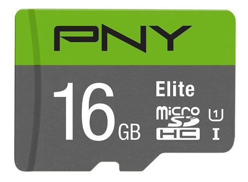 Memoria Micro Sd Pny Elite U1 16 Gb Clase 10
