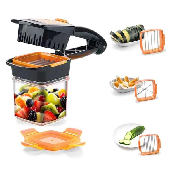 Nicer Dicer Quick Cortador De Verduras Y Frutas 5 En 1