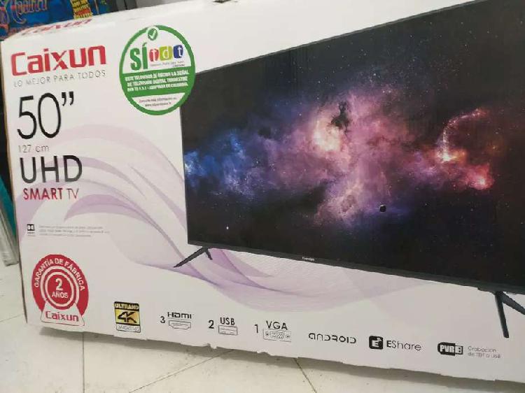 Smart tv 50 caixun 4k ultra hd nuevo 2 años garantia