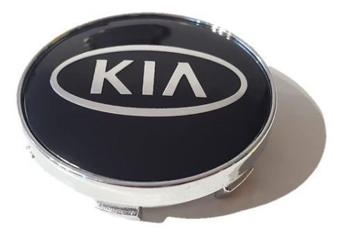 Tapa De Rin Kia Centro 60mm Llanta Neumatico Copa Emblema X1