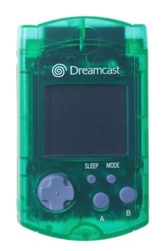 Unidad De Memoria Visual Verde Sega Dreamcast Vmu