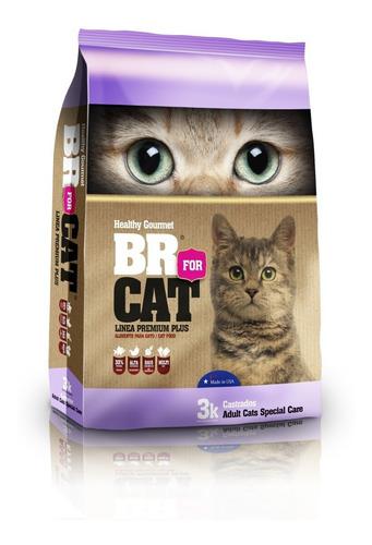 Br For Cat Gatos Adultos Castrados Control Peso 3kg