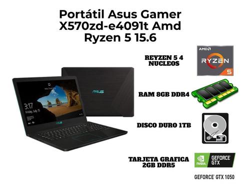 Portátil Asus Gamer X570zd-e4091t Amd Ryzen 5 15.6