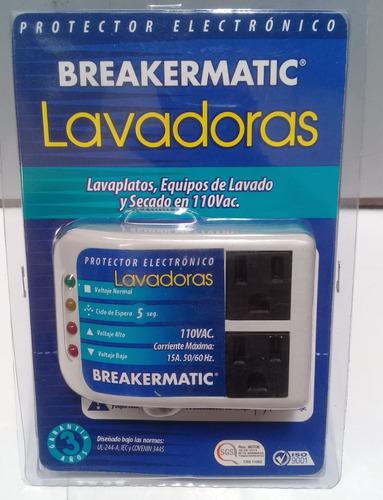 Protector De Voltaje Para Lavadoras Breakermatic