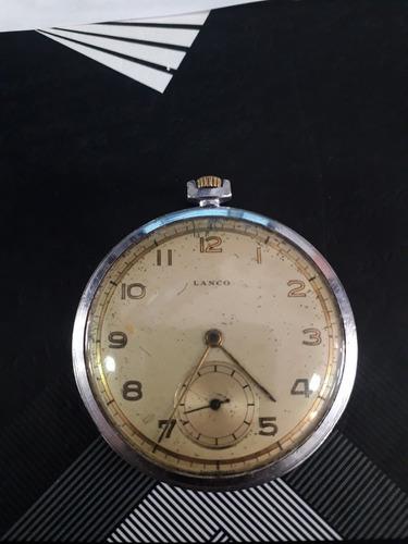 Reloj De Bolsillo Lanco Swiss Made Clasico