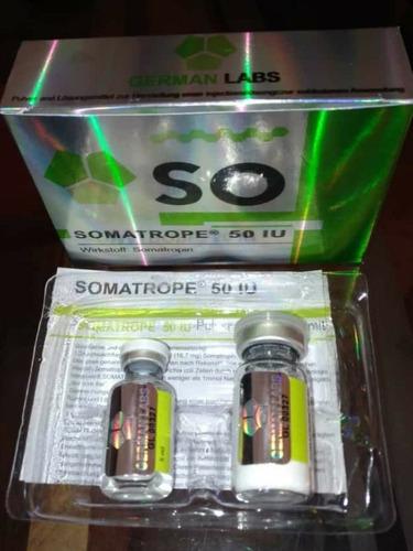 Somatro 50iu Con Sus Sellos Hologramas Original Nuevo