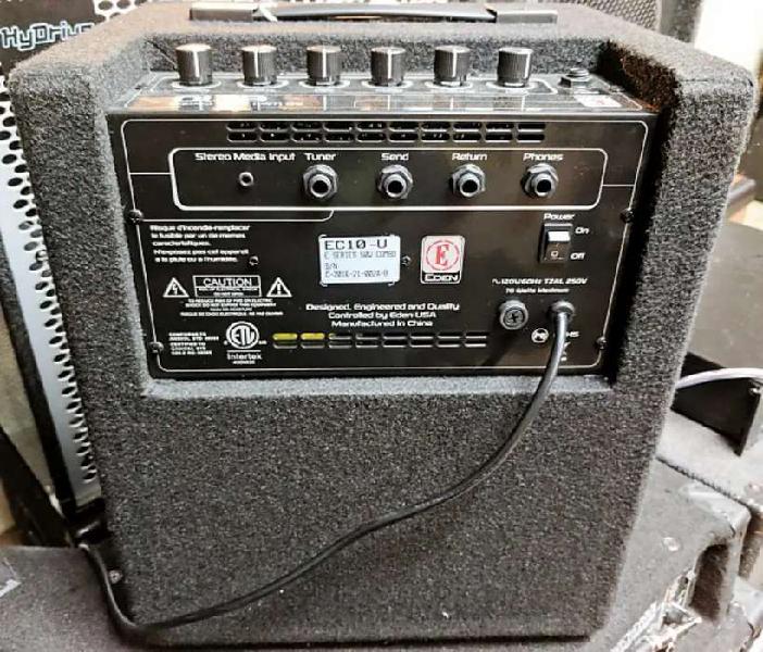 Amplificador para bajo Edén ec10 by marshall 50 watts