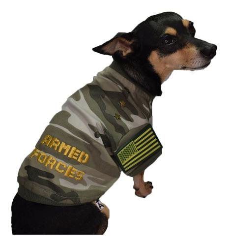 Chaqueta Para Perros - Camuflado Militar